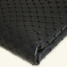 Bvlgari Black Python Serpenti Forever Tassel Clutch Bag