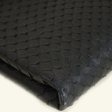 Bvlgari Black Python Serpenti Forever Tassel Clutch Bag