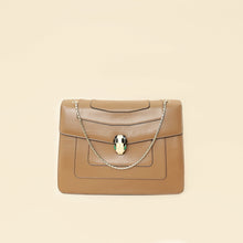 Bvlgari Brown Serpenti Forever Shoulder Bag