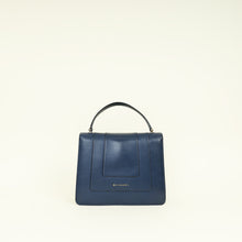 Bvlgari Navy Blue Serpenti Forever Top Handle Bag