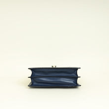 Bvlgari Navy Blue Serpenti Forever Top Handle Bag