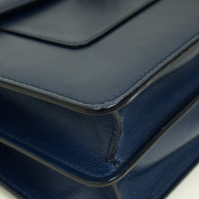 Bvlgari Navy Blue Serpenti Forever Top Handle Bag