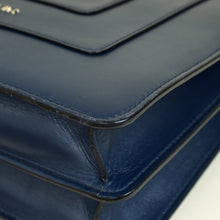 Bvlgari Navy Blue Serpenti Forever Top Handle Bag