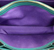 Bvlgari Green Serpenti Forever Flap Shoulder Bag