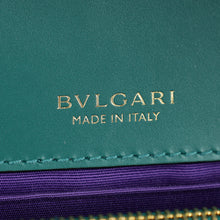 Bvlgari Green Serpenti Forever Flap Shoulder Bag