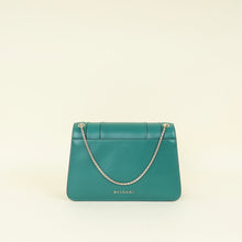 Bvlgari Green Serpenti Forever Flap Shoulder Bag