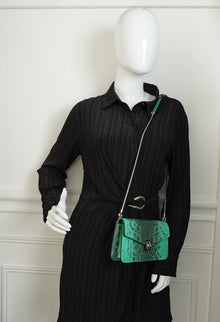 Bvlgari Green Serpenti Forever Chain Wallet