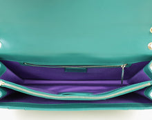 Bvlgari Green Serpenti Forever Flap Shoulder Bag