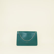 Bvlgari Green Serpenti Forever Flap Shoulder Bag