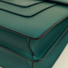 Bvlgari Green Serpenti Forever Flap Shoulder Bag