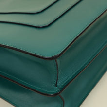 Bvlgari Green Serpenti Forever Flap Shoulder Bag