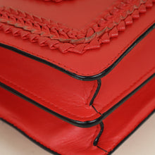 Bvlgari Red Serpenti Ruffled Forever Shoulder Bag
