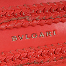 Bvlgari Red Serpenti Ruffled Forever Shoulder Bag
