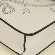 Bvlgari White Cream Pop Heart Studded Serpenti Forever Shoulder Bag
