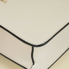 Bvlgari White Cream Pop Heart Studded Serpenti Forever Shoulder Bag