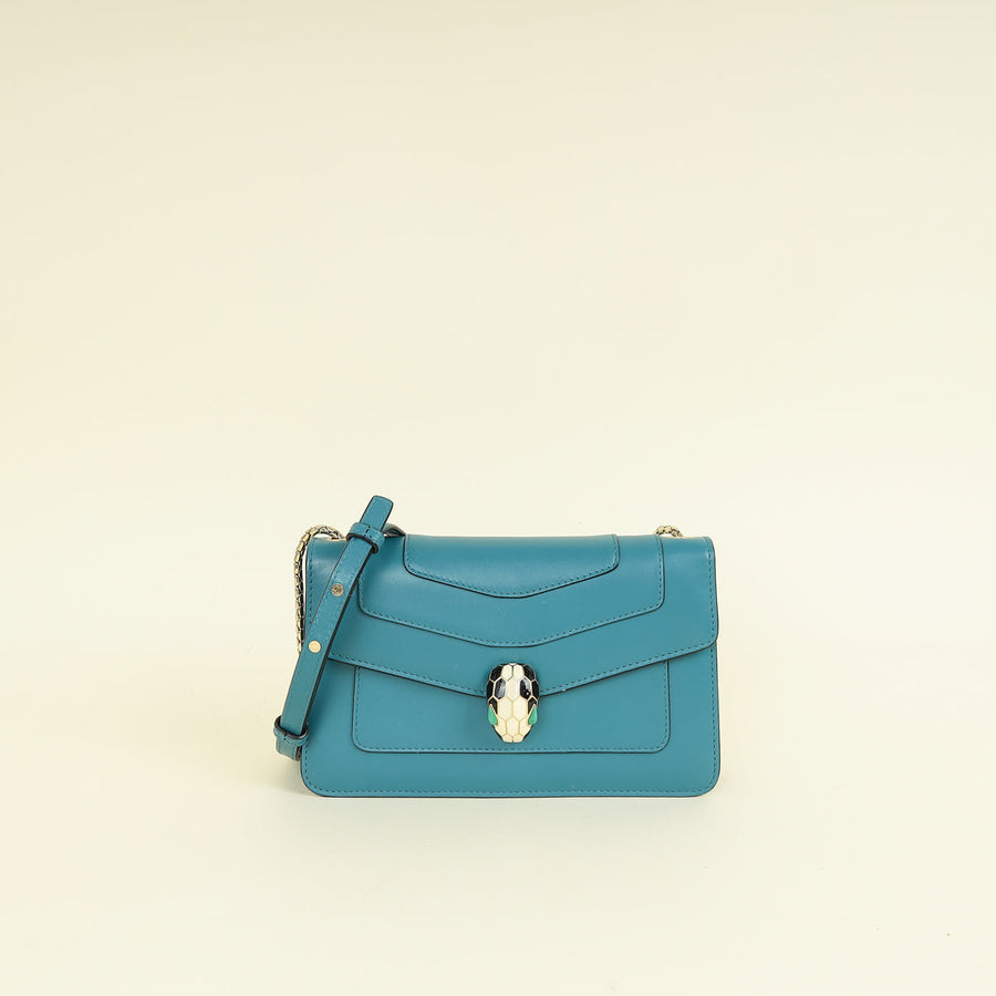 Bvlgari Blue Serpenti Forever Crossbody Bag