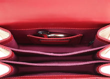 Bvlgari Red Serpenti Forever Top Handle Bag