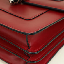 Bvlgari Red Serpenti Forever Top Handle Bag