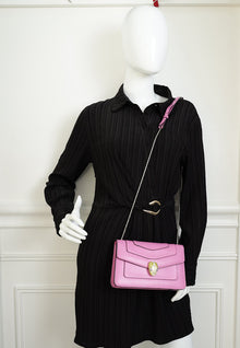 Bvlgari Pink Serpenti Forever Crossbody Bag