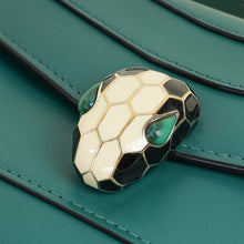 Bvlgari Green Serpenti Forever Chain Shoulder Bag