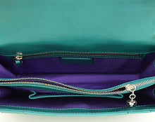 Bvlgari Green Serpenti Forever Flap Shoulder Bag