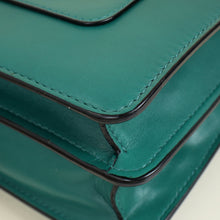 Bvlgari Green Serpenti Forever Flap Shoulder Bag