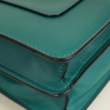 Bvlgari Green Serpenti Forever Flap Shoulder Bag
