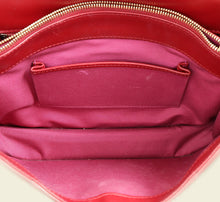 Bvlgari Burgundy Serpenti Forever Flap Shoulder Bag