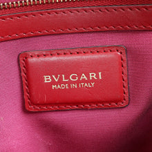 Bvlgari Burgundy Serpenti Forever Flap Shoulder Bag