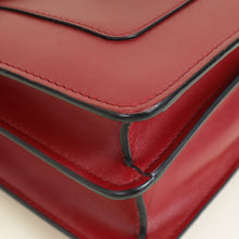 Bvlgari Burgundy Serpenti Forever Flap Shoulder Bag