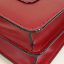 Bvlgari Burgundy Serpenti Forever Flap Shoulder Bag