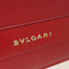 Bvlgari Burgundy Serpenti Forever Flap Shoulder Bag