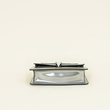 Bvlgari Metallic Silver Serpenti Forever Flap Shoulder Bag