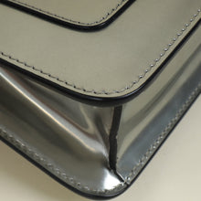 Bvlgari Metallic Silver Serpenti Forever Flap Shoulder Bag
