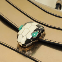 Bvlgari Bronze Serpenti Forever Flap Crossbody Bag