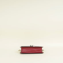 Bvlgari Red Serpenti Forever Flap Crossbody Bag