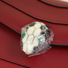Bvlgari Red Serpenti Forever Flap Crossbody Bag