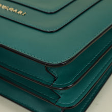 Bvlgari Green Serpenti Forever Top Handle Shoulder Bag