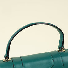 Bvlgari Green Serpenti Forever Top Handle Shoulder Bag