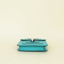Bvlgari Turquoise Blue Serpenti Forever Shoulder Bag