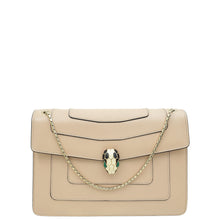 Bvlgari Beige Serpenti Forever Shoulder Bag