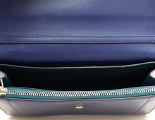 Bvlgari Navy Blue Serpenti Forever Chain Pochette