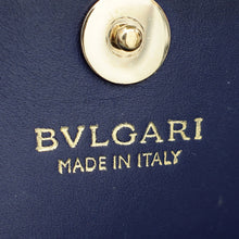 Bvlgari Navy Blue Serpenti Forever Chain Pochette