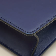 Bvlgari Navy Blue Serpenti Forever Chain Pochette