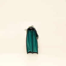 Bvlgari Green Serpenti Forever Flap Shoulder Bag