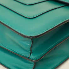 Bvlgari Green Serpenti Forever Flap Shoulder Bag