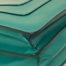 Bvlgari Green Serpenti Forever Flap Shoulder Bag