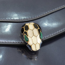 Bvlgari Purple Serpenti Forever Chain Wallet