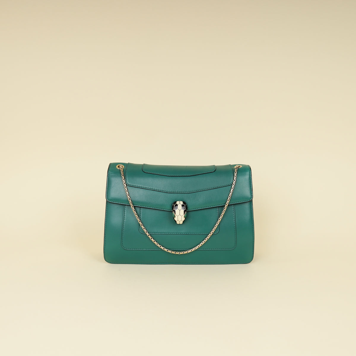 Bvlgari Green Serpenti Forever Bag
