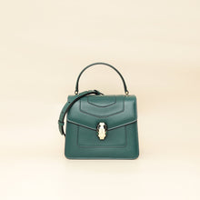 Bvlgari Green Serpenti Forever Top Handle Small Bag